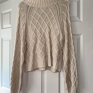 American Eagle Cable Knit Sweater